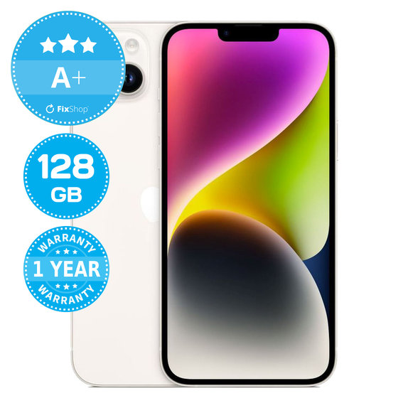 Apple iPhone 14 Plus Starlight 128GB A+ Felújított