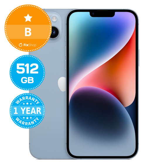 Apple iPhone 14 Plus Blue 512GB B Felújított