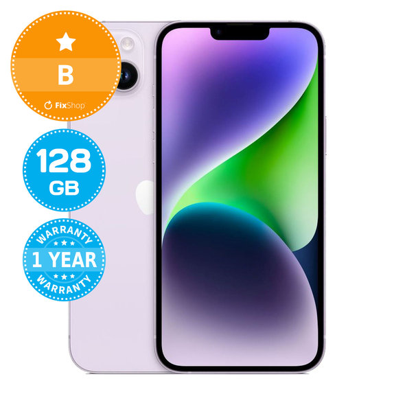 Apple iPhone 14 Plus Purple 128GB B Felújított