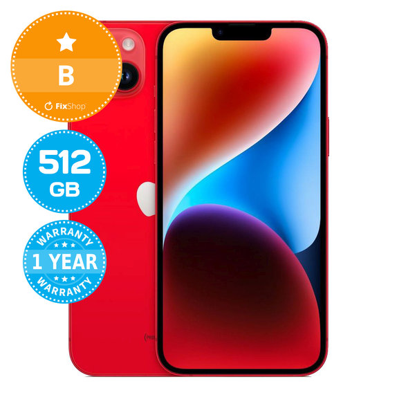 Apple iPhone 14 Plus (PRODUCT)RED 512GB B Felújított