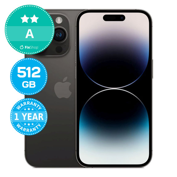 Apple iPhone 14 Pro Space Black 512GB A Felújított