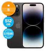 Apple iPhone 14 Pro Space Black 512GB B Felújított