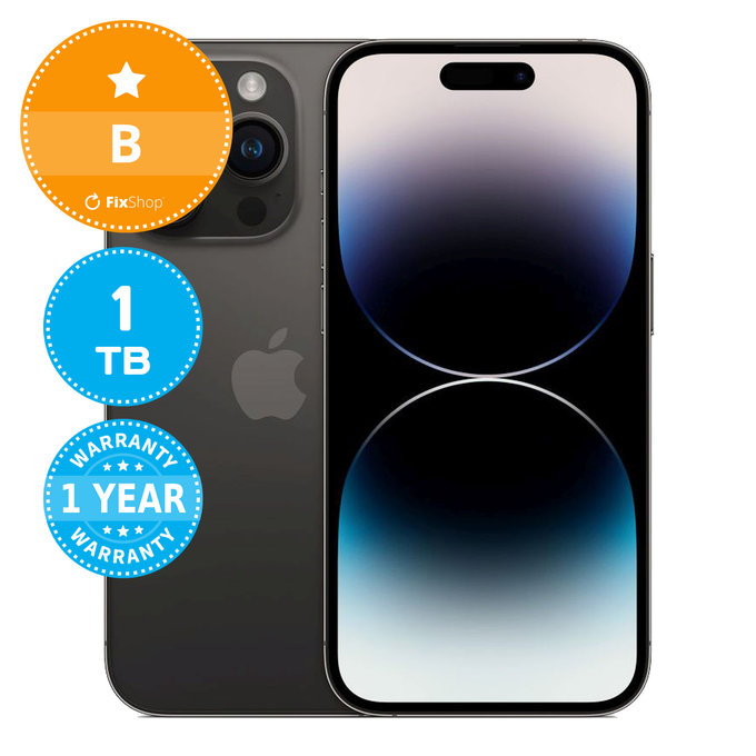 Apple iPhone 14 Pro Space Black 1TB B Felújított