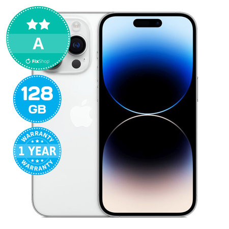 Apple iPhone 14 Pro Silver 128GB A Felújított