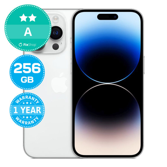 Apple iPhone 14 Pro Silver 256GB A Felújított