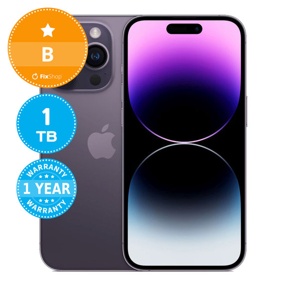 Apple iPhone 14 Pro Deep Purple 1TB B Felújított