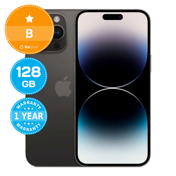 Apple iPhone 14 Pro Max Space Black 128GB B Felújított