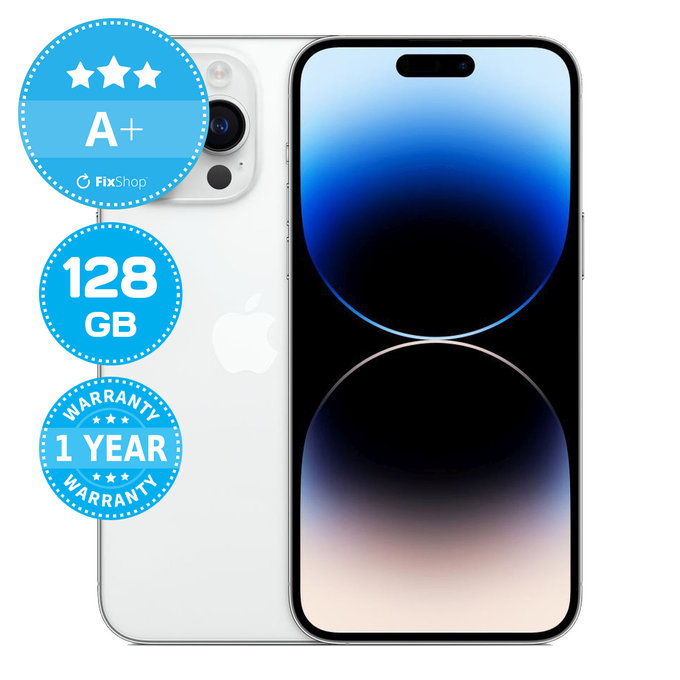 Apple iPhone 14 Pro Max Silver 128GB A+ Felújított