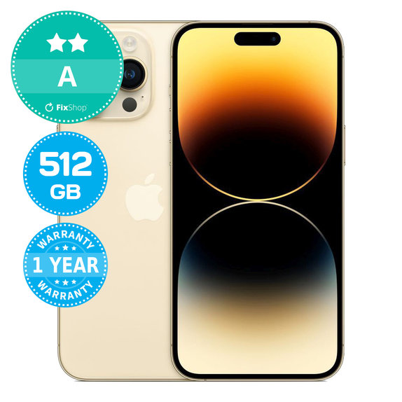 Apple iPhone 14 Pro Max Gold 512GB A Felújított