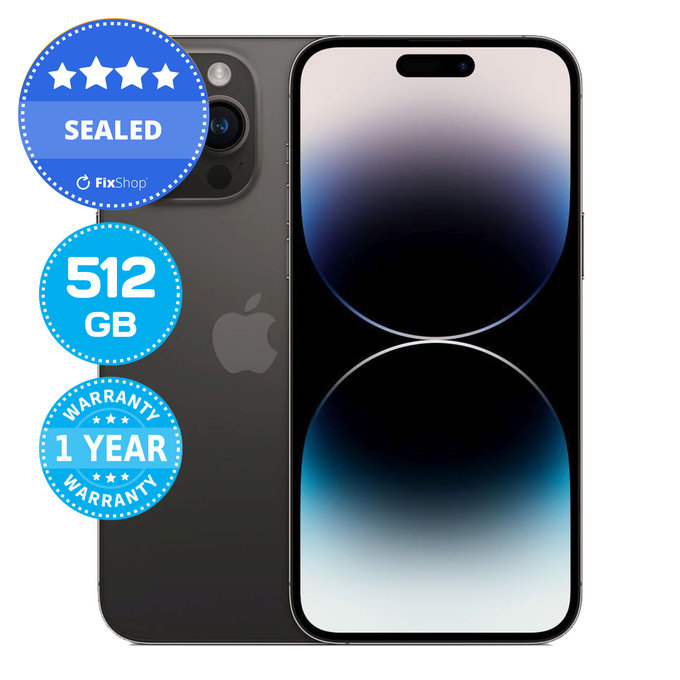 Apple iPhone 14 Pro Max Space Black 512GB (Felhasználatlan)