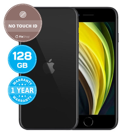 Apple iPhone SE (2nd Gen 2020) Black 128GB (No Touch ID) Felújított
