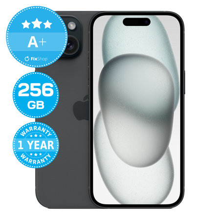 Apple iPhone 15 Black 256GB A+ Felújított