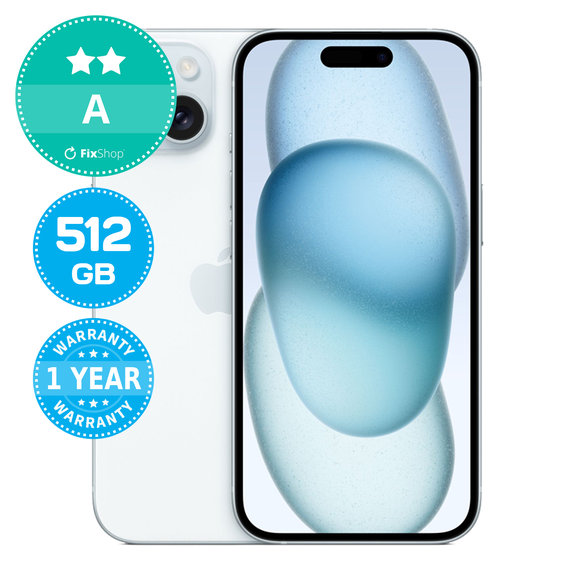 Apple iPhone 15 Blue 512GB A Felújított