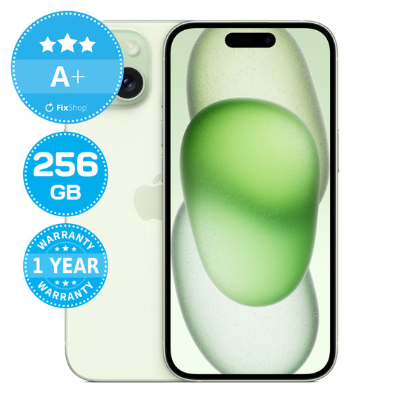 Apple iPhone 15 Green 256GB A+ Felújított