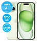 Apple iPhone 15 Green 512GB A+ Felújított