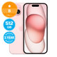Apple iPhone 15 Pink 512GB B Felújított