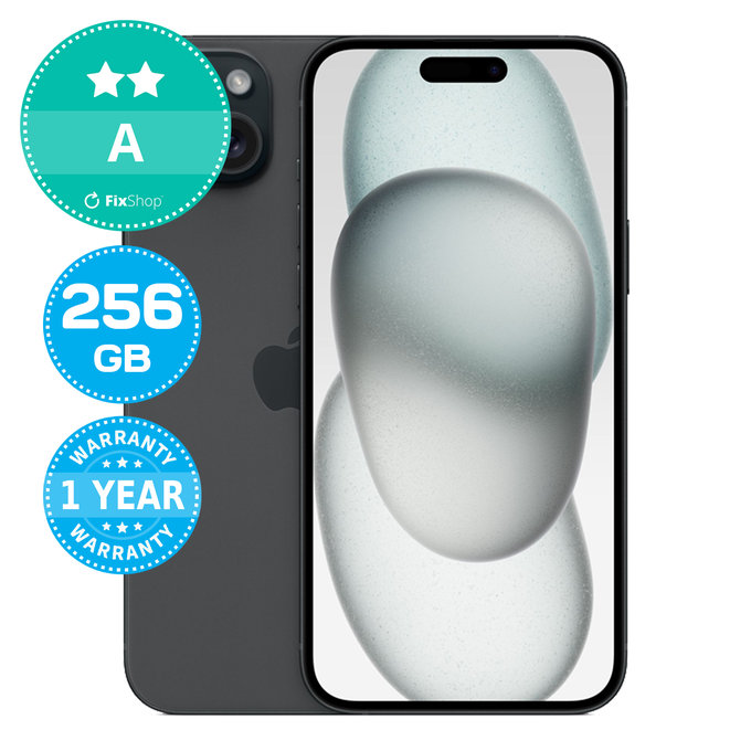 Apple iPhone 15 Plus Black 256GB A Felújított
