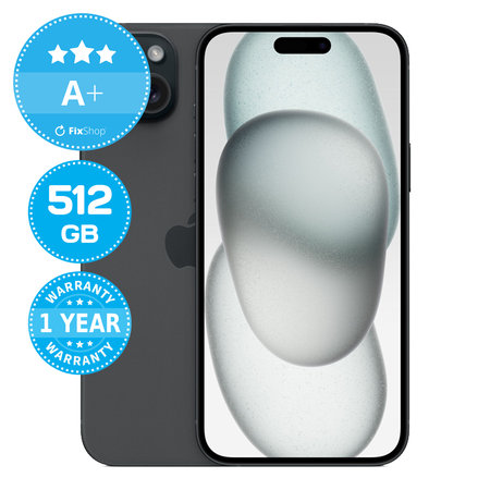 Apple iPhone 15 Plus Black 512GB A+ Felújított
