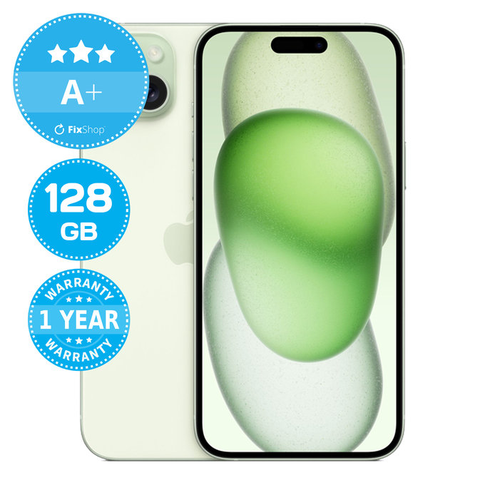 Apple iPhone 15 Plus Green 128GB A+ Felújított