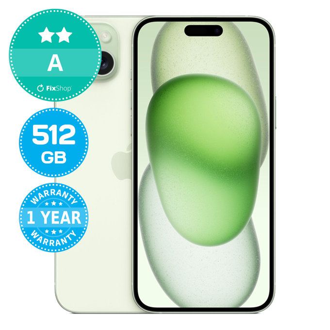 Apple iPhone 15 Plus Green 512GB A Felújított