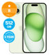 Apple iPhone 15 Plus Green 512GB B Felújított