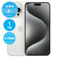 Apple iPhone 15 Pro Max White Titanium 1TB A+ Felújított