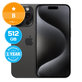 Apple iPhone 15 Pro Black Titanium 512GB B Felújított