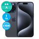 Apple iPhone 15 Pro Blue Titanium 1TB A Felújított