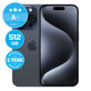 Apple iPhone 15 Pro Blue Titanium 512GB A+ Felújított