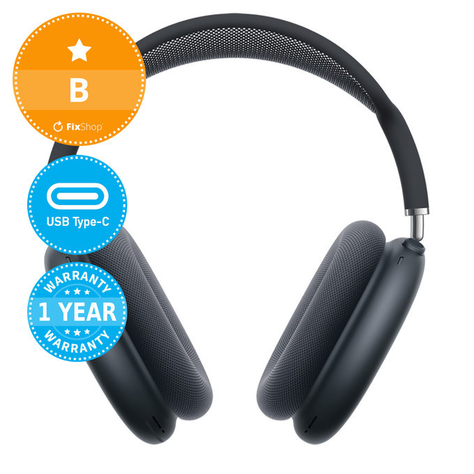 Apple AirPods Max (USB-C) - Midnight B Felújított