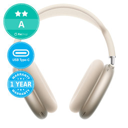 Apple AirPods Max (USB-C) - Starlight A Felújított