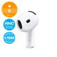 Csere fülhallgató Apple AirPods 4th Gen ANC (2024) – Jobb B