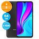 Xiaomi Redmi 9C Black 64GB B Felújított
