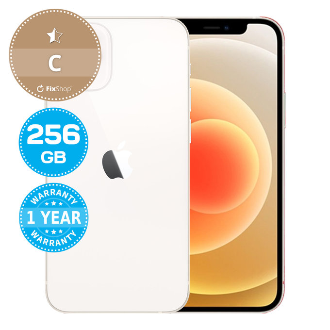 Apple iPhone 12 Mini White 256GB C Felújított
