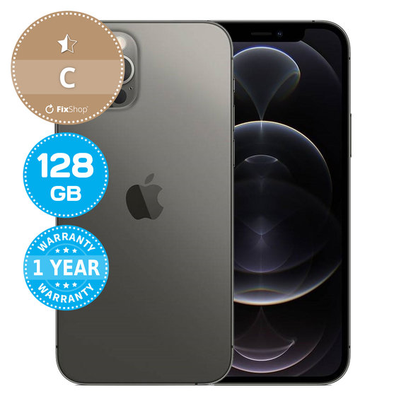 Apple iPhone 12 Pro Graphite 128GB C Felújított