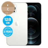 Apple iPhone 12 Pro Silver 128GB C Felújított
