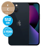 Apple iPhone 13 Mini Midnight 512GB C Felújított