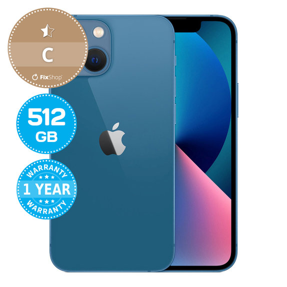 Apple iPhone 13 Mini Blue 512GB C Felújított