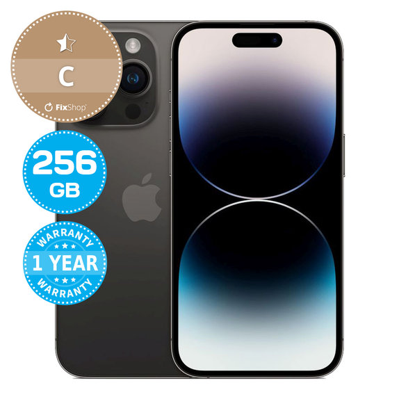 Apple iPhone 14 Pro Space Black 256GB C Felújított