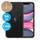 Apple iPhone 11 Black 64GB C Felújított