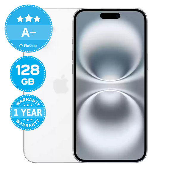 Apple iPhone 16 White 128GB A+ Felújított
