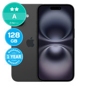 Apple iPhone 16 Black 128GB A Felújított