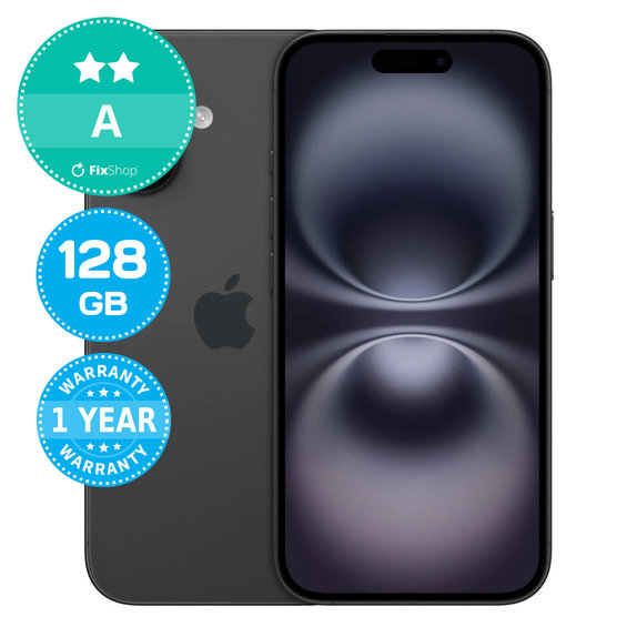 Apple iPhone 16 Black 128GB A Felújított