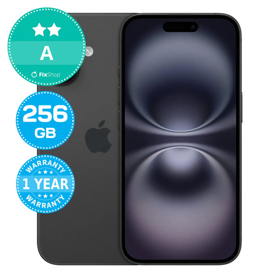 Apple iPhone 16 Black 256GB A Felújított
