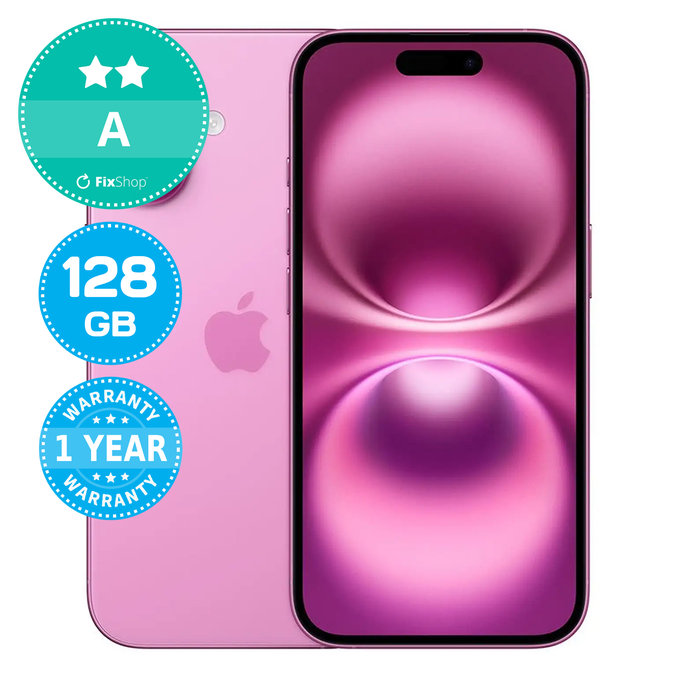 Apple iPhone 16 Pink 128GB A Felújított