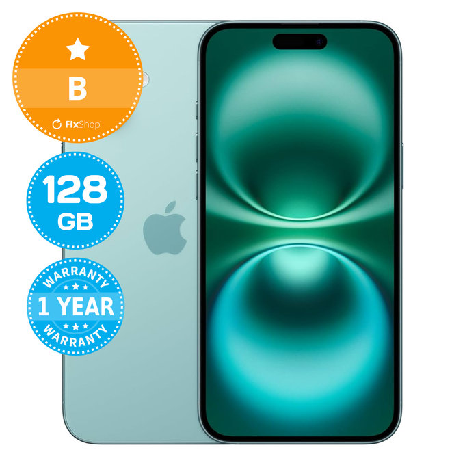 Apple iPhone 16 Teal 128GB B Felújított