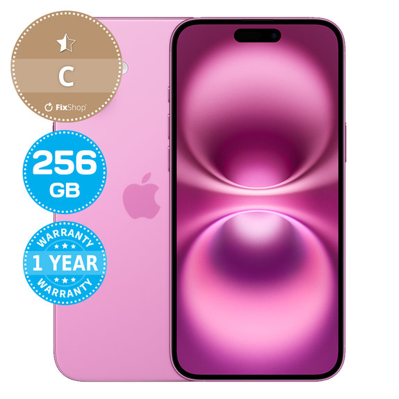 Apple iPhone 16 Plus Pink 256GB C Felújított