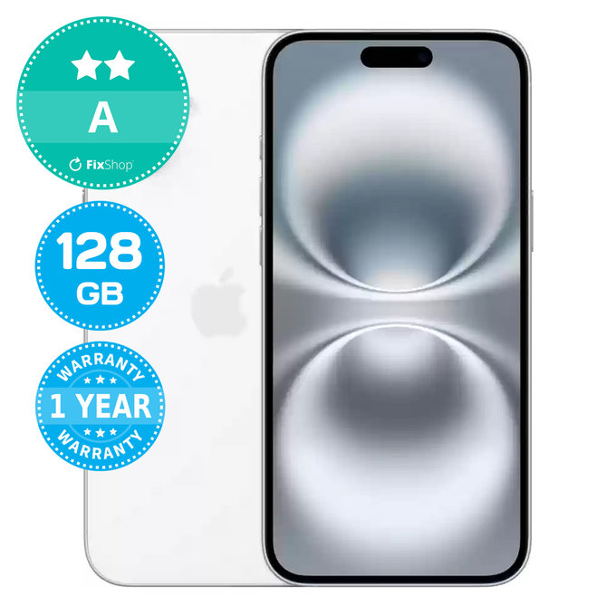 Apple iPhone 16 Plus White 128GB A Felújított