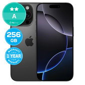 Apple iPhone 16 Pro Black Titanium 256GB A Felújított