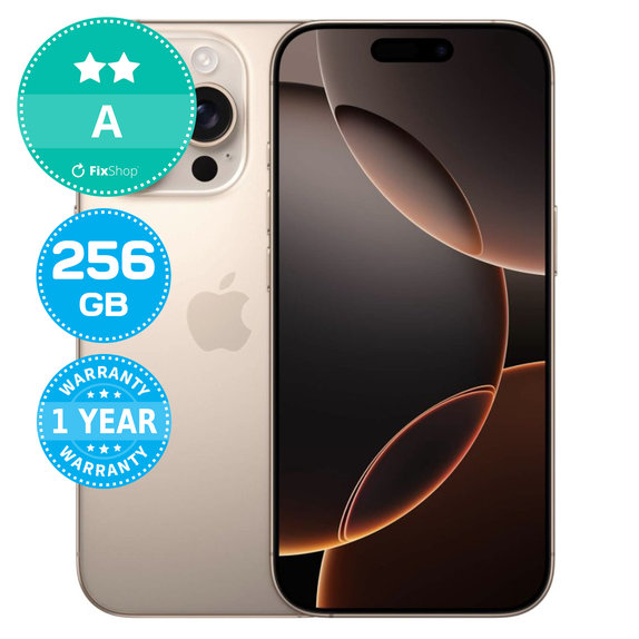 Apple iPhone 16 Pro Desert Titanium 256GB A Felújított
